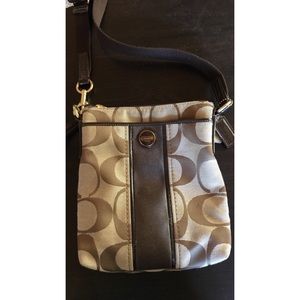Coach cross body bag